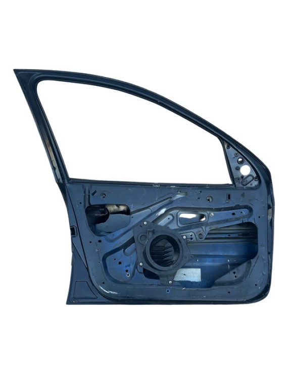 Porta Dianteira Esquerda Peugeot 206 207 1999 A 2012 Dianteira Esquerda Preto