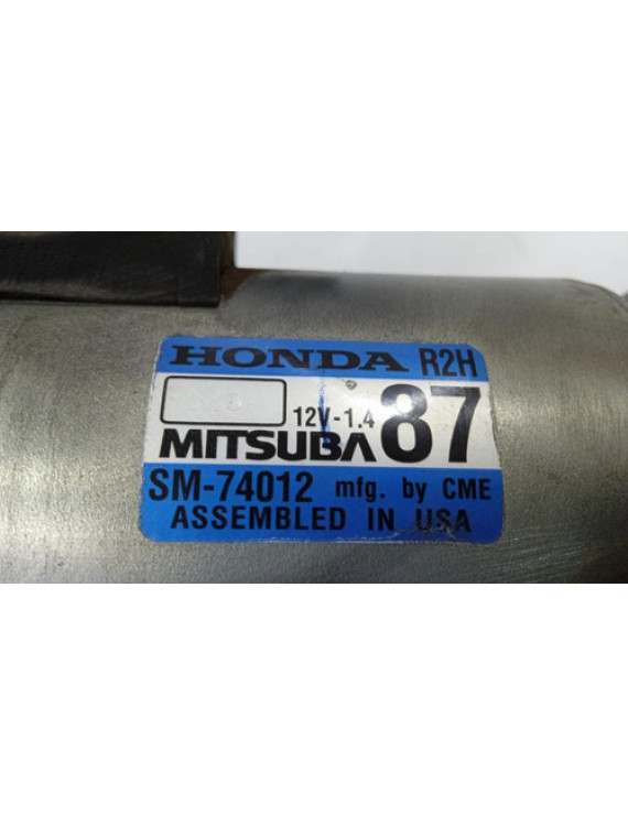 Motor De Arranque Partida Hrv 1.8 2016 - 2021
