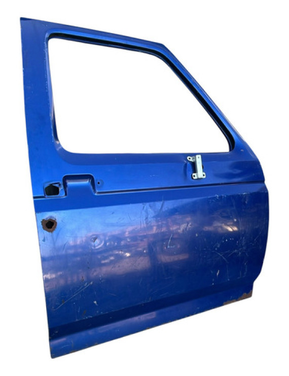 Porta Dianteira Direita Ford F-1000 1993 A 1998 Detalhe - Dianteira - Direita - Azul