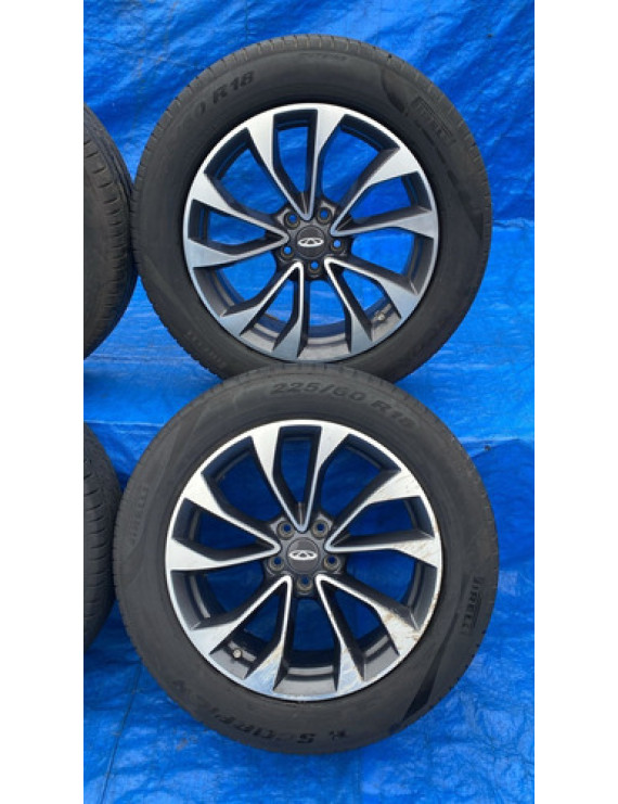 Jogo De Rodas Aro 18 Chery Tiggo 7 2021 2022