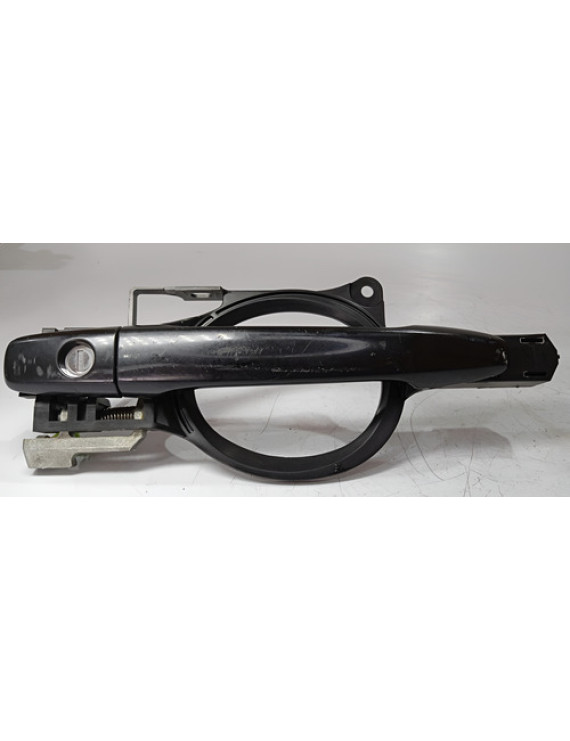 Maçaneta Externa Dianteira Esquerda Lancer 2008 - 2018 Preto
