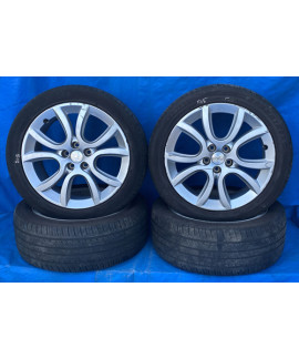 Jogo De Rodas Peugeot 508 2012 2013 014 Aro 18 Prateado