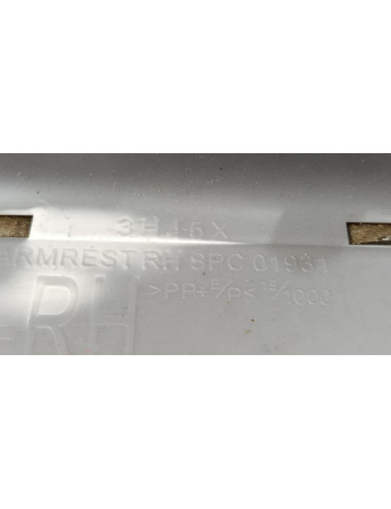 Apoio Braço Porta Traseira Esquerda Outlander 2008 2009 2010 Preto