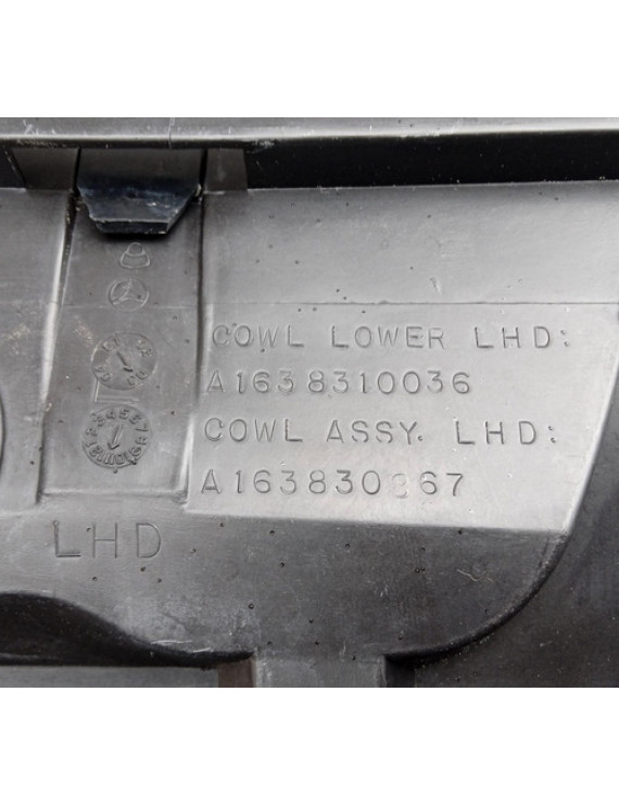 Grade Churrasqueira Mercedes Ml 500 1998 - 2005 Preto Fosco