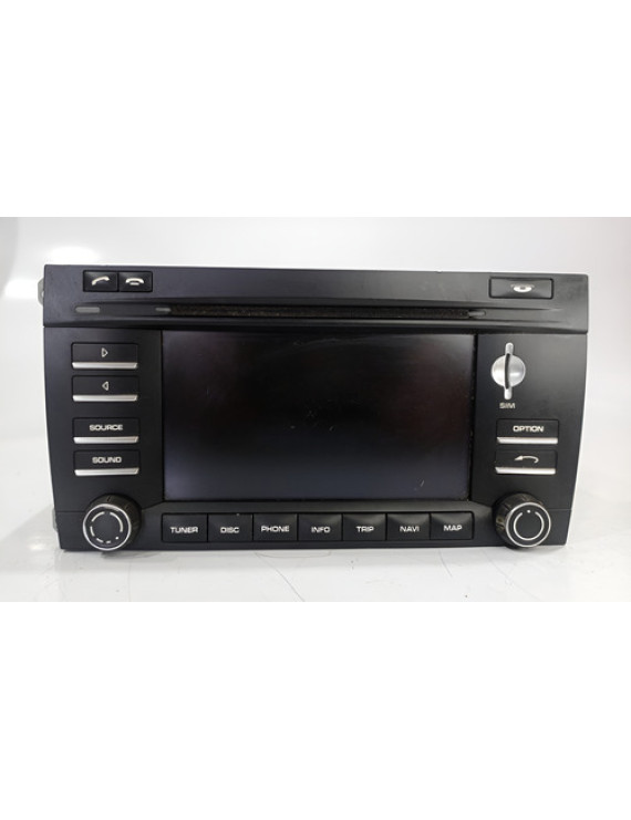 Rádio Cd Player Porsche Cayenne 2007 2008 2009 2010 Preto