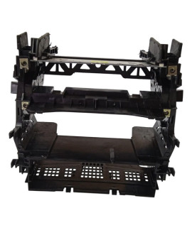 Moldura Painel Rádio Som 1din Audi A3 1997 A 2006 - Preto A Preto