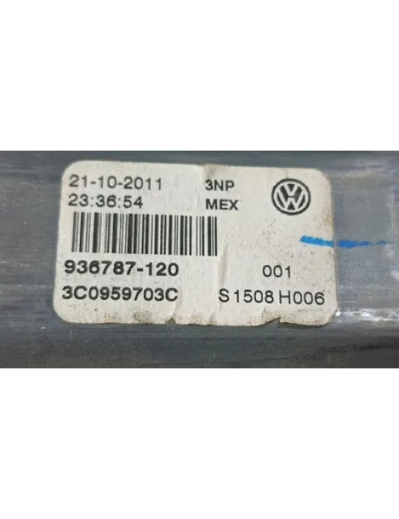 Motor Vidro Traseiro Esquerdo Jetta 2012 - 2016