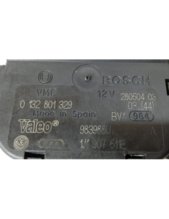 Motor Atuador Ar Audi A3 2001 - 2005 / 0132801329 Preto