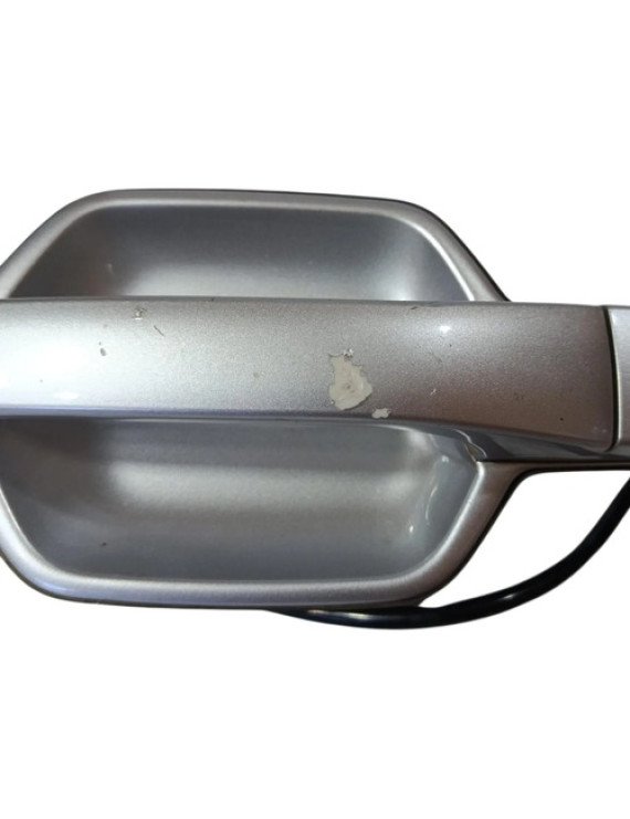 Maçaneta Externa Dianteira Esquerda Pajero Full 2008 - 2016 Prateado Dianteira