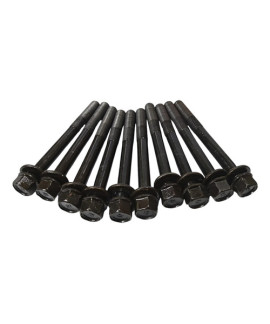 Kit Parafuso Mancal Virabrequim Civic 1.8 2012 - 2016 Preto