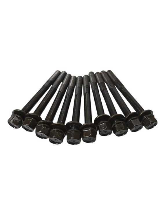 Kit Parafuso Mancal Virabrequim Civic 1.8 2012 - 2016 Preto