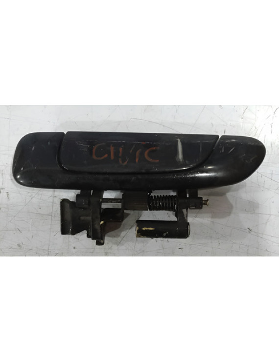 Maçaneta Externa Traseira Esquerda Honda Civic 2001 - 2005 Traseira