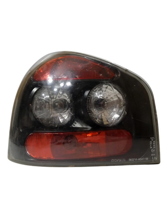Lanterna Esquerda Fumê Audi A3 S3 2002 Esquerdo/motorista Vermelho