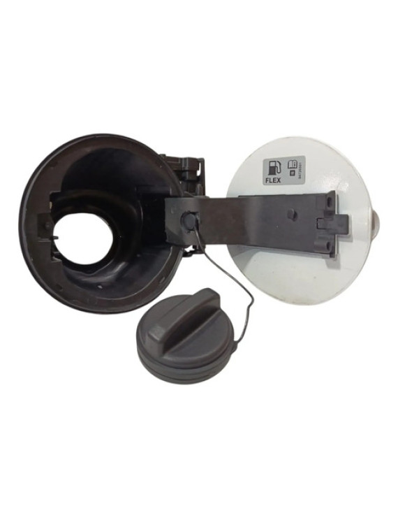 Portinhola Tanque Combustível Onix Prisma 2013 - 2019 Branco 2019