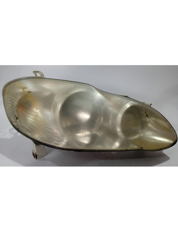 Farol Direito Corolla 2005 2006 2007 2008 Detalhe Direito/passageiro