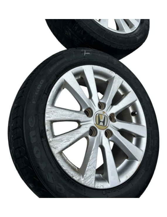 Jogo De Rodas Aro 16 Civic 2012 2013 2014 2015 2016 Preto