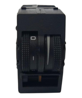 Botão Regulagem Farol Audi A3 1999 - 2005 Preto