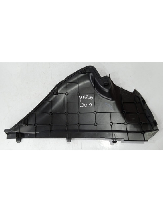Acabamento Lateral Esquerdo Painel Toyota Yaris 2019 2020