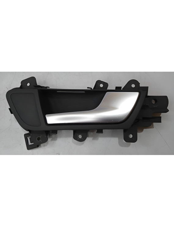 Maçaneta Interna Direita Audi A4 2008 2009 2010 2011 2012 Preto Dianteira/traseira