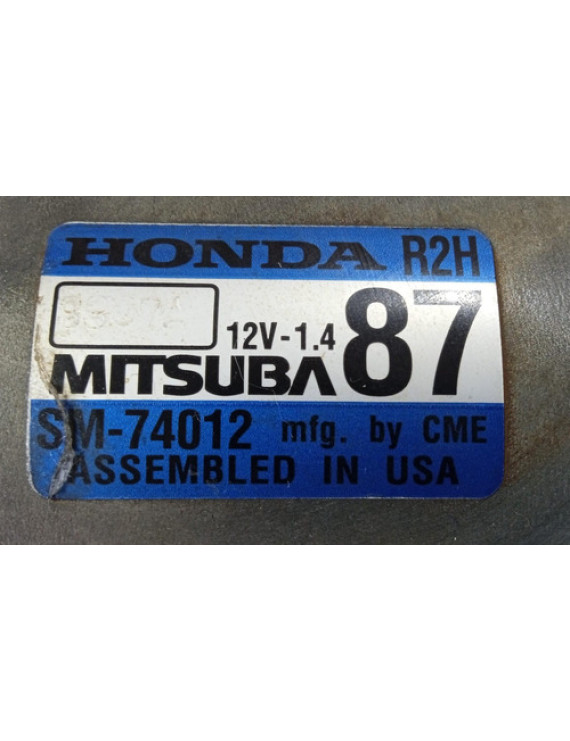 Motor Arranque Partida Civic 2.0 2012 - 2016