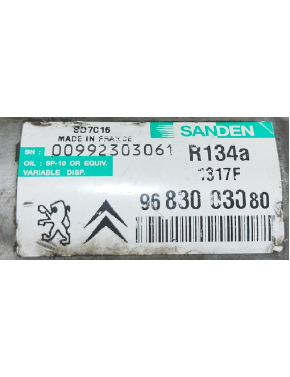 Compressor De Ar Peugeot 406 607 2004 - 2011 9683003080