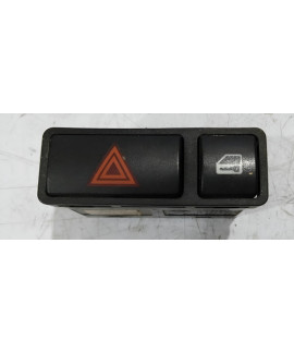 Botão De Alerta E Trava Bmw X5 2000 - 2006 Vermelho