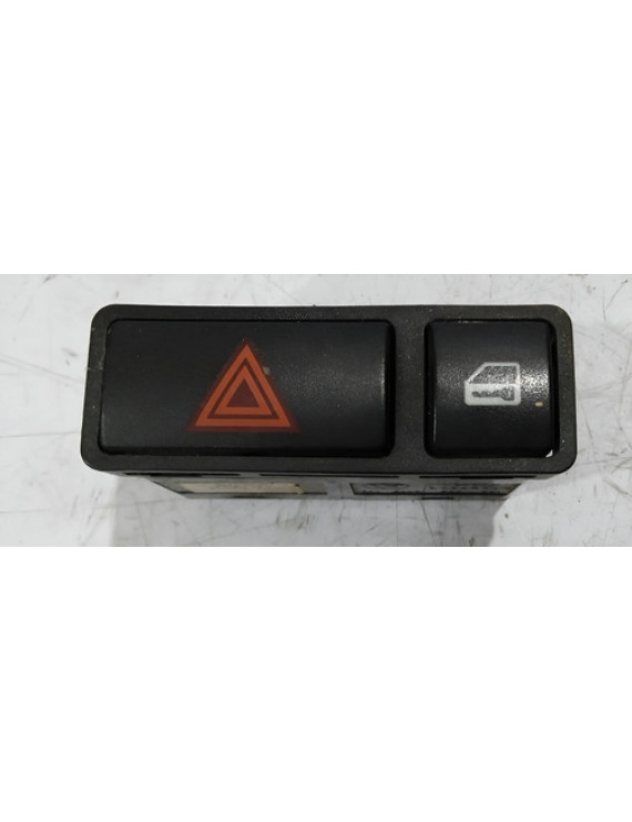 Botão De Alerta E Trava Bmw X5 2000 - 2006 Vermelho