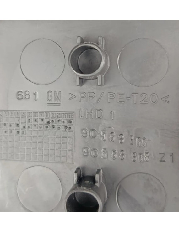 Acabamento Console Central Vectra 1997 - 2005 Preto