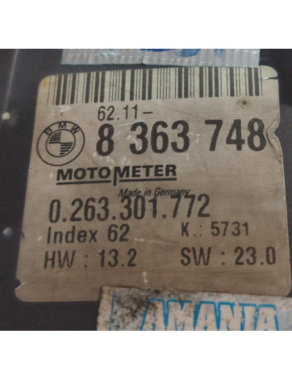 Painel De Instrumentos Bmw 318 2000 Manual / 8363748 Avaria Preto