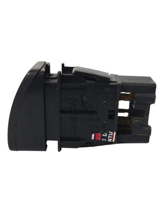 Botão Pisca Alerta Honda Fit 2003 2004 2005 2006 2007 08 Preto