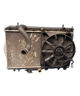 Radiador Ar E Ventoinha Jac J3 2010 - 2015 Prateado