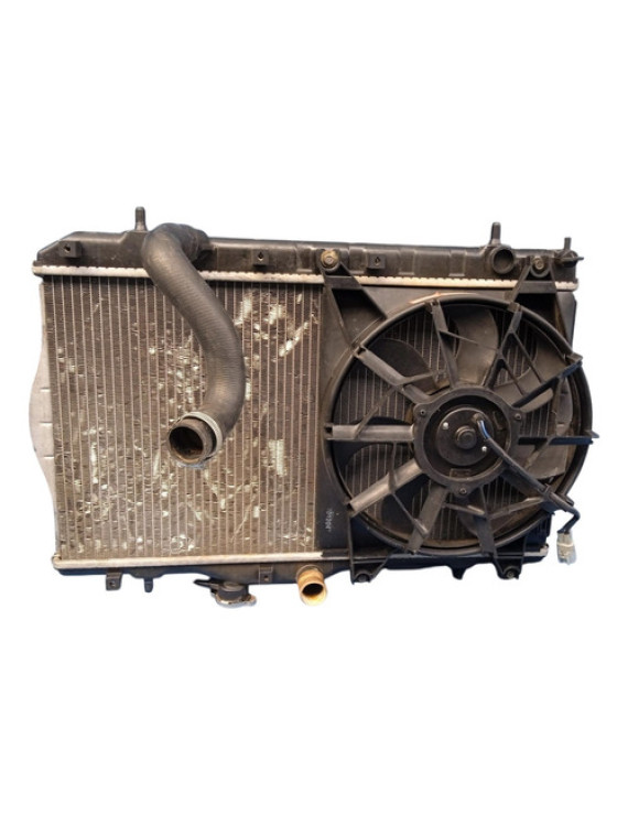 Radiador Ar E Ventoinha Jac J3 2010 - 2015 Prateado