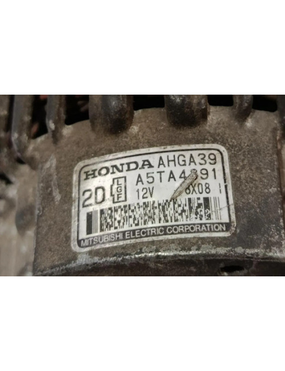 Alternador Honda Civic 1.6 1996 1997 1998 1999 2000 Preto