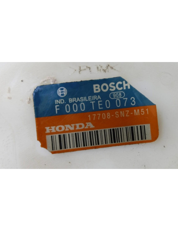 Carcaça Bomba Combustível Civic 1.8 2007 - 2011 / Sem Refil Branco