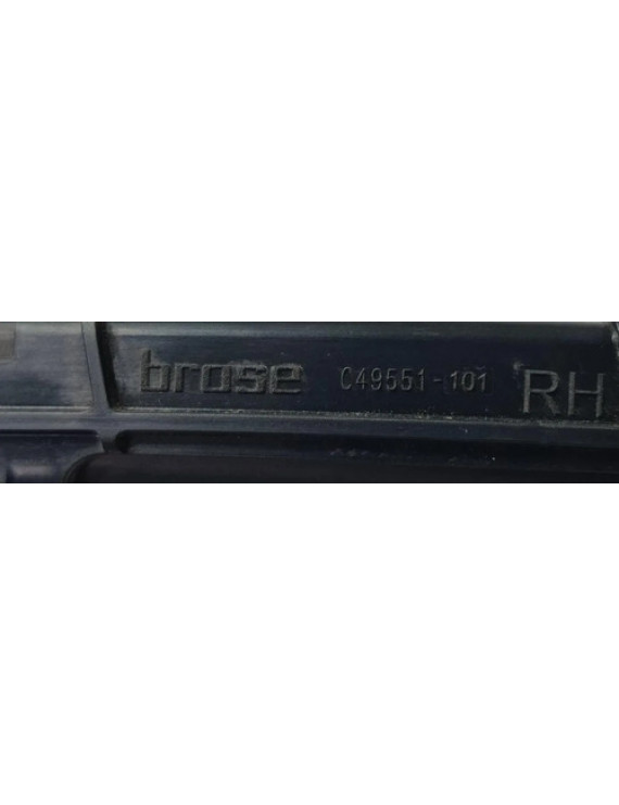 Guia Vidro Traseira Direita Toro 2017 - 2021 Preto