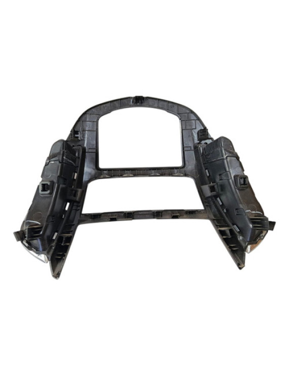 Moldura Acabamento Painel Central Tracker 2014 2015 2016 Preto