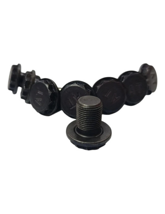 Kit Parafuso Arruela Volante Motor Civic 1.8 2007 - 2011 Preto