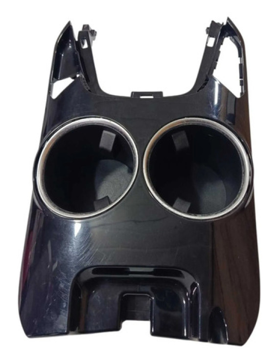 Moldura Console Porta Copos Fusion 2013 - 2018 Preto
