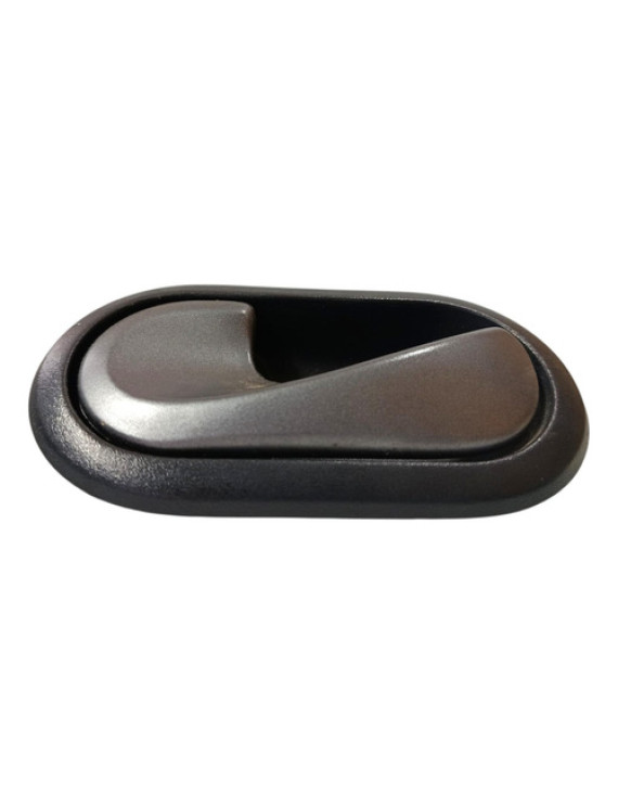 Maçaneta Interna Dianteira Esquerda Sandero 2008 - 2012 Preto Dianteira