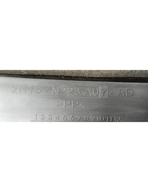 Guia Vidro Dianteiro Esquerdo Ecosport 2003 - 2012 Preto