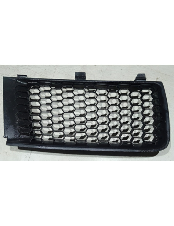 Grade Direita Parachoque Dianteiro Sandero 2008 - 2011 Preto