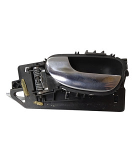 Maçaneta Interna Esquerda Peugeot 307 2005 - 2012 Preto Dianteira/traseira