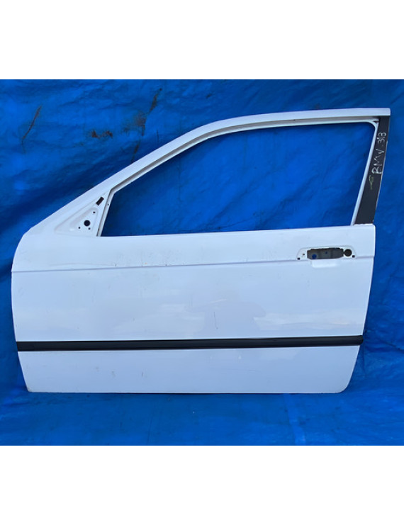 Porta Dianteira Esquerda Bmw 318 1992 A 1998 Branco
