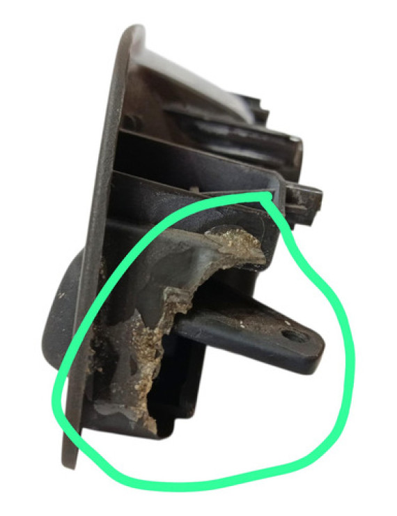 Maçaneta Interna Dianteira Direita Cobalt 2015 Preto Dianteira