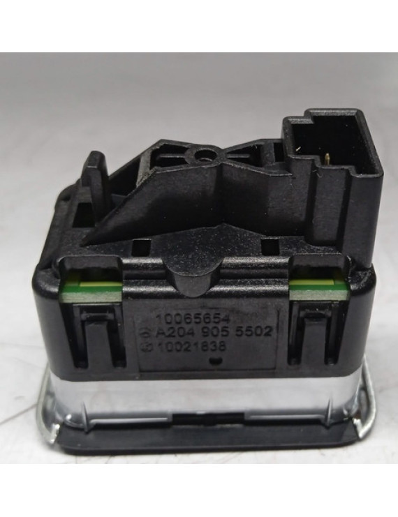Botão De Vidro Traseiro Mercedes C180 2007 - 2014