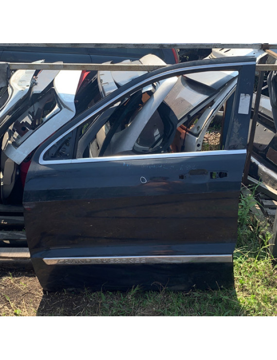  Porta Dianteira Esquerda Jeep Grand Cherokee 2014   Preto