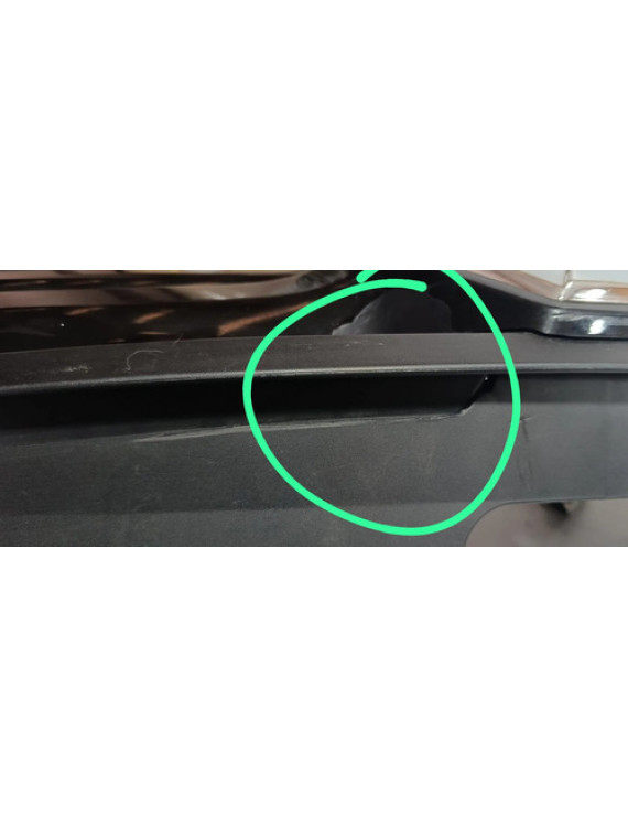 Grade Frontal Parachoque Duster Oroch 2017 2018 2019 2020 Preto Brilhante