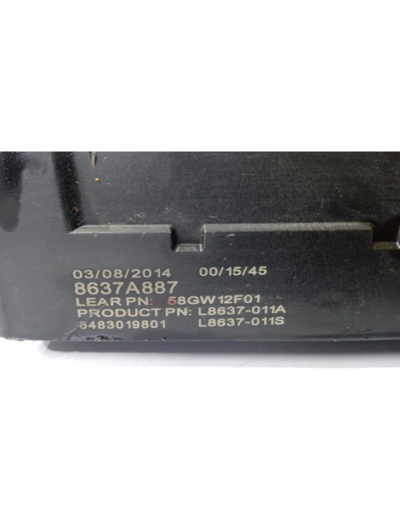 Caixa Fusíveis Outlander 2.0 2014 2015 2016 / 8637a887