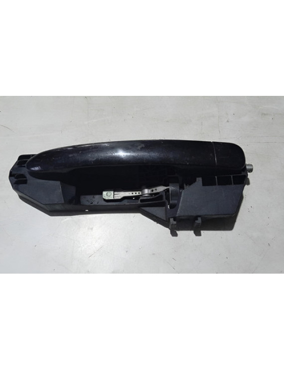 Maçaneta Externa Traseira Esquerda Fiat Bravo 2013 - 2016 Preto