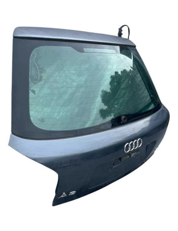 Tampa Traseira Audi A3 2000 2001 2002 2003 2004 2005 Cinza-escuro